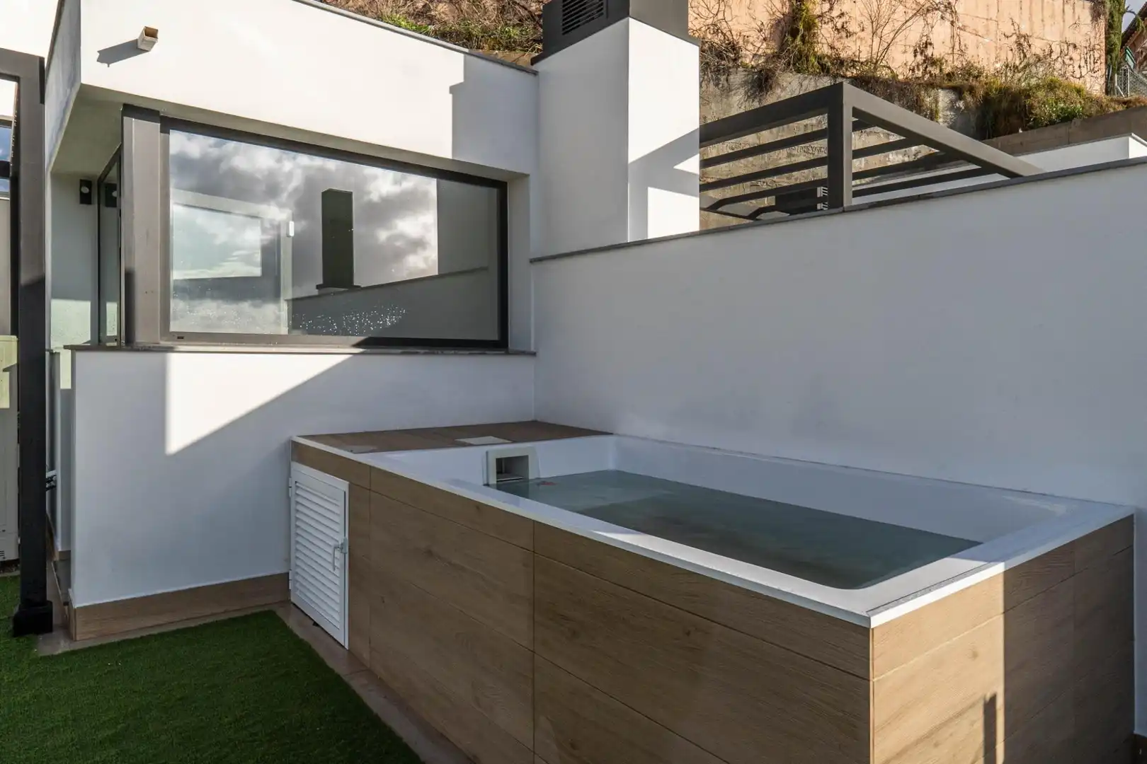 Terraza de Dúplex de alquiler en Granada con Aire acondicionado, Calefacción y Terraza