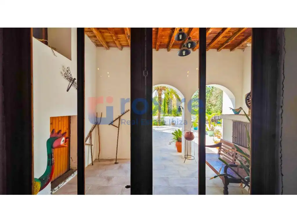 Exterior view of Country homes for rent in Sant Josep de sa Talaia  with Air Conditioner, Private garden and Terrace