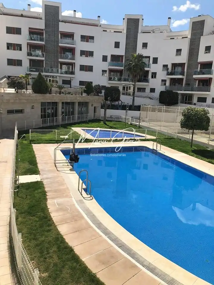Swimming pool of Flat for rent in Lucena  with Air Conditioner, Furnished and Internet