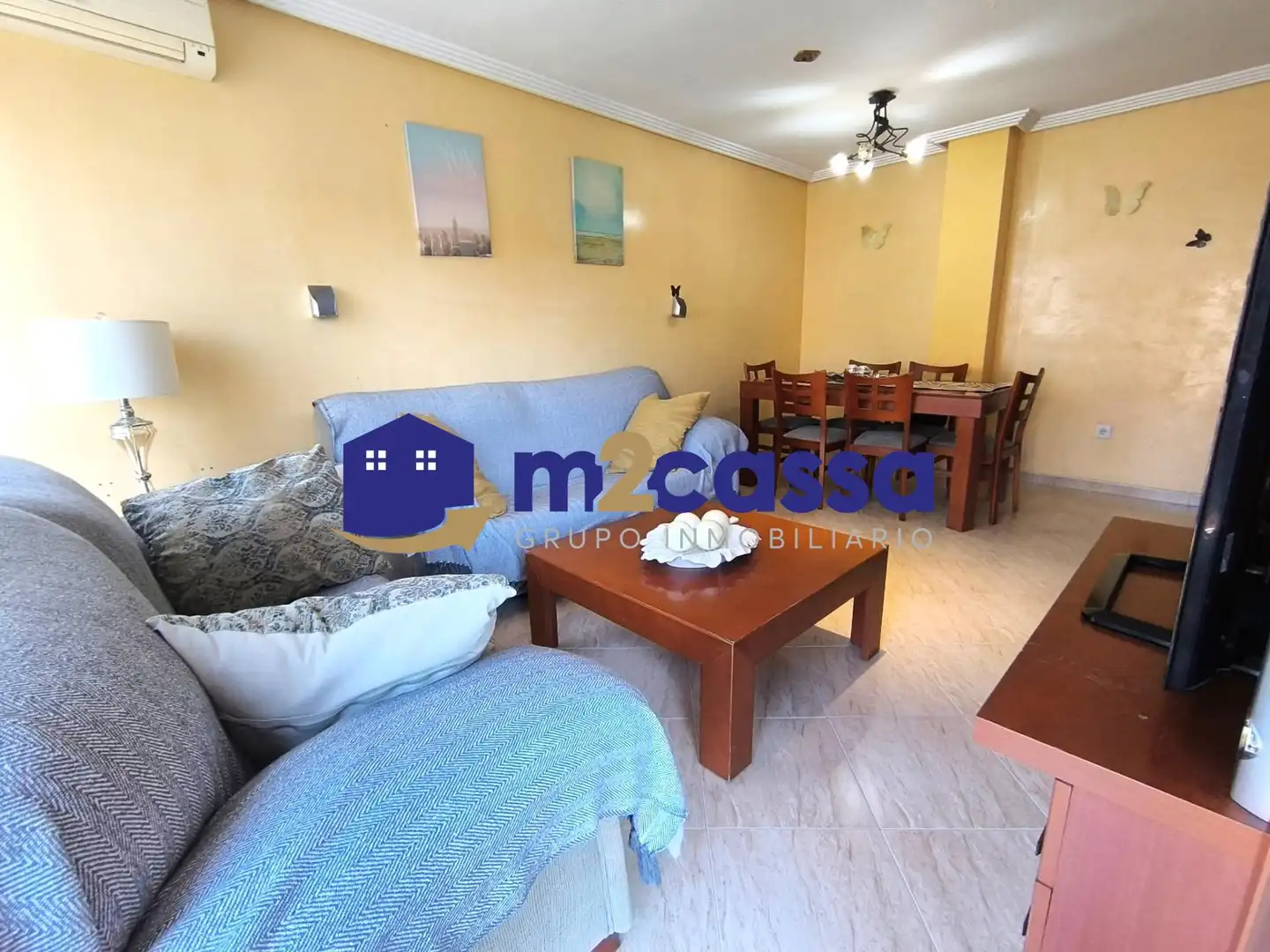 Living room of Flat for sale in Lorca  with Air Conditioner and Storage room