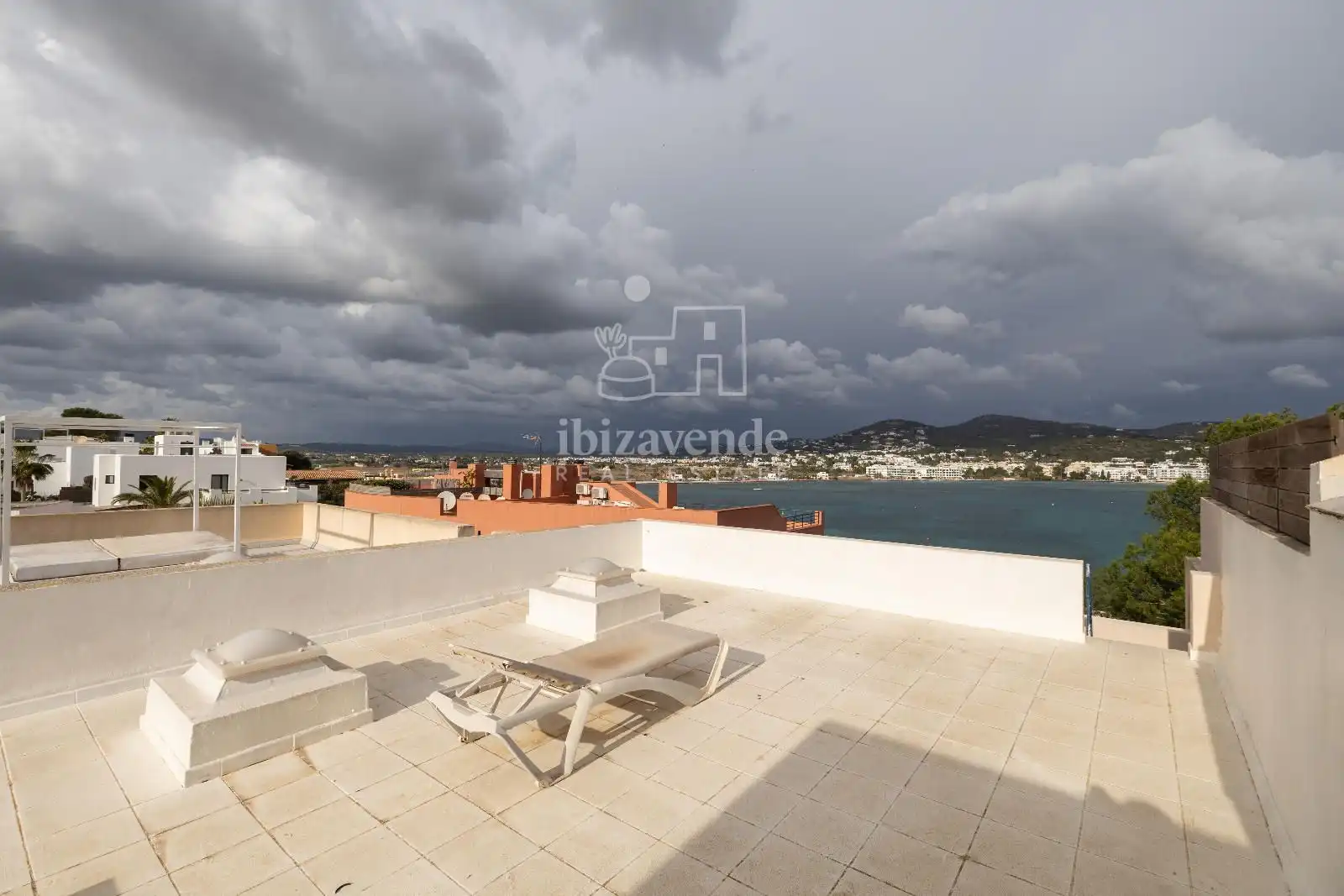 Terrassa de Casa adosada en venda en Eivissa amb Calefacció, Terrassa i Piscina