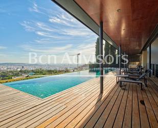 Swimming pool of House or chalet for sale in  Barcelona Capital  with Private garden, Terrace and Storage room