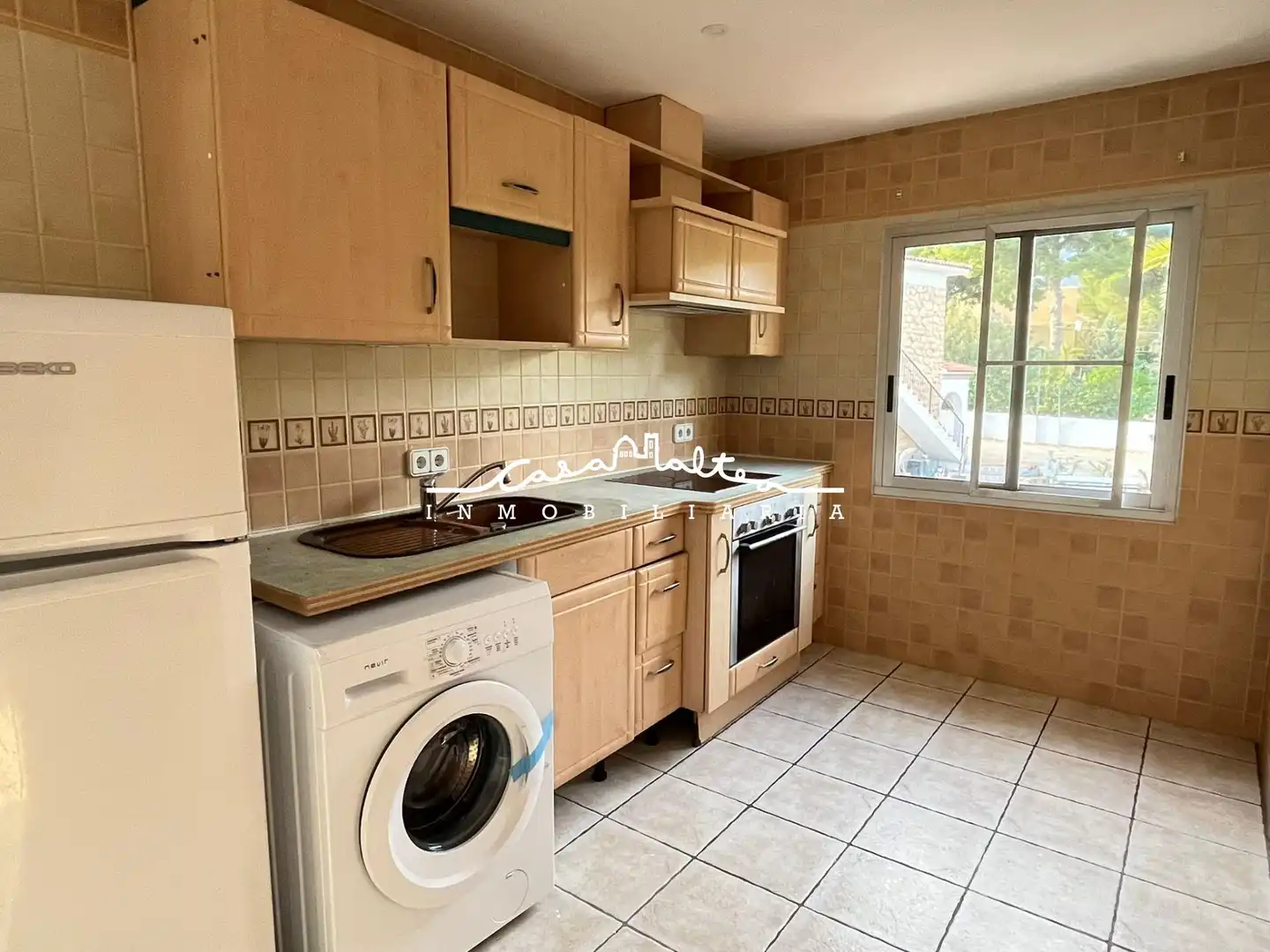Cocina de Casa o chalet en venta en La Nucia con Aire acondicionado, Jardín privado y Terraza