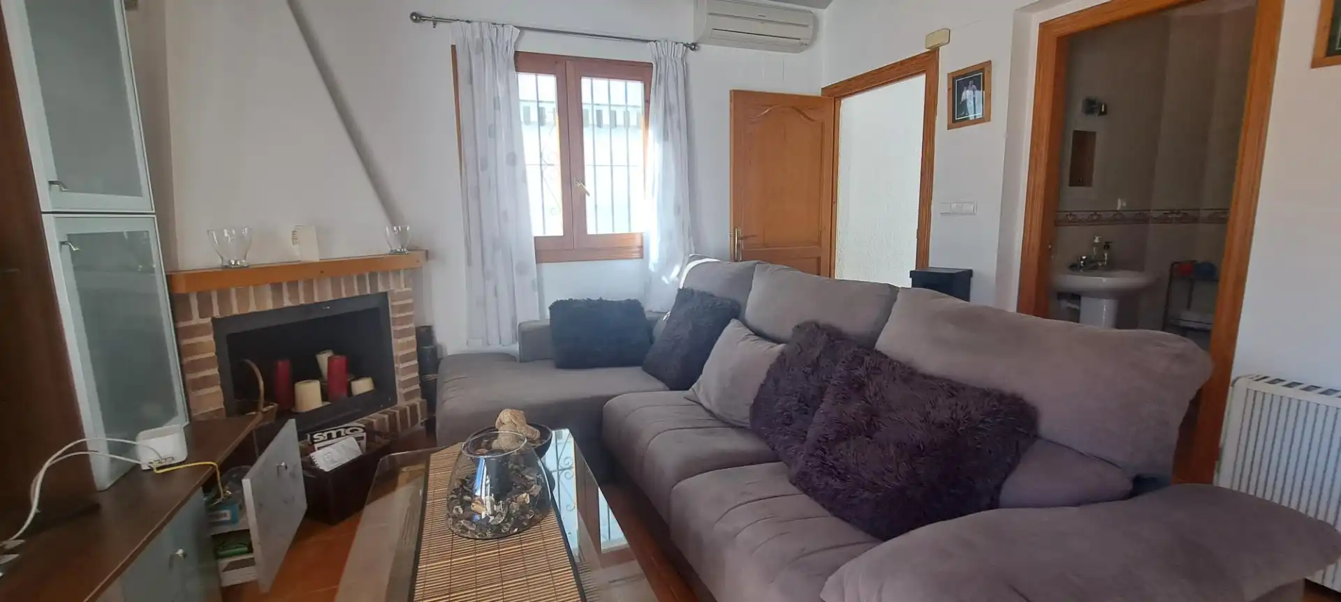 Living room of Houses for sale in L'Atzúbia  with Air Conditioner, Heating and Terrace