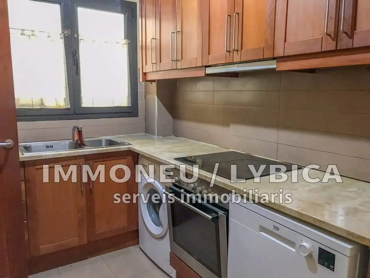Kitchen of Flat for sale in Puigcerdà  with Heating, Parquet flooring and Storage room