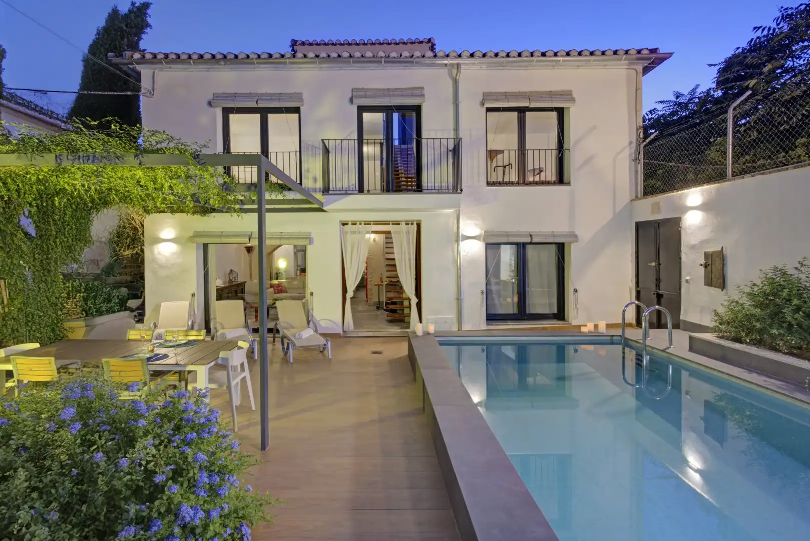 Vista exterior de Casa o chalet en venta en Granada con Aire acondicionado, Calefacción y Jardín privado