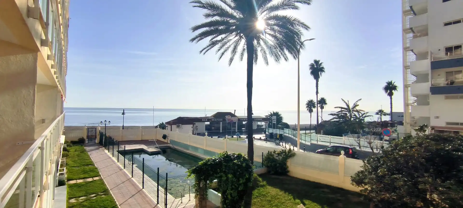Swimming pool of Flat for sale in Torremolinos  with Air Conditioner, Terrace and Storage room