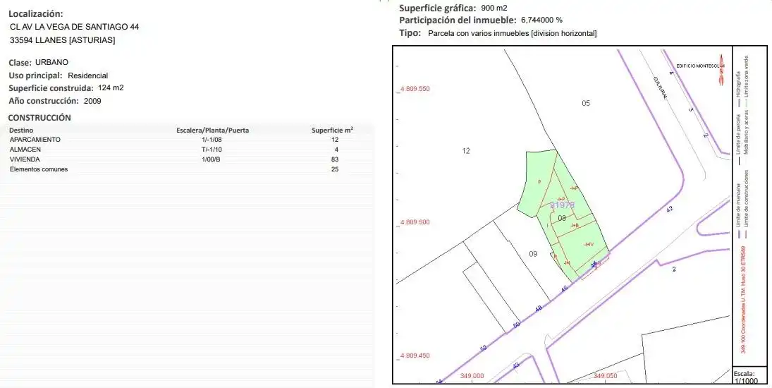 Piso en venta en Llanes con Trastero