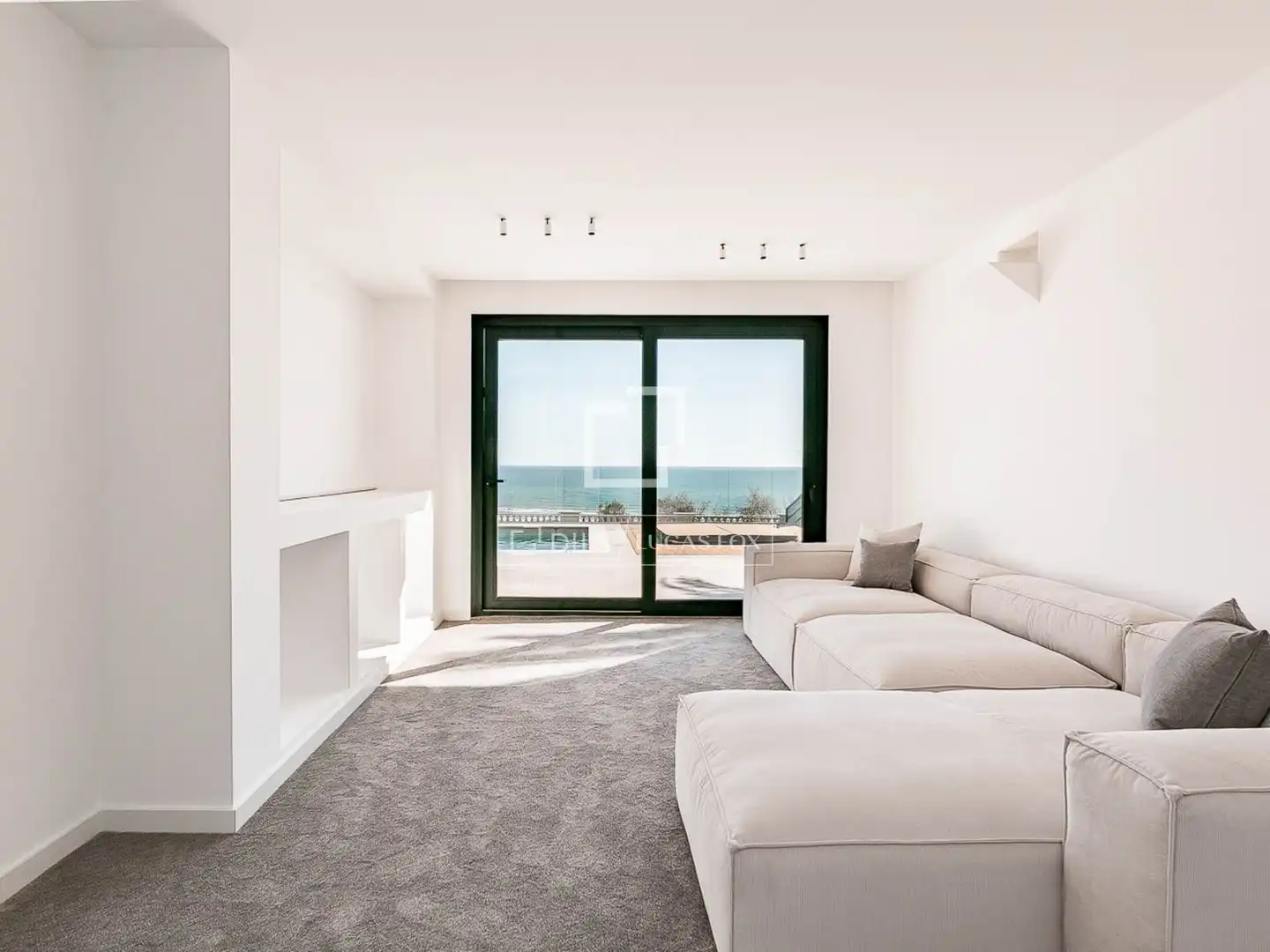 Living room of Houses for rent in Castelldefels  with Heating, Private garden and Terrace