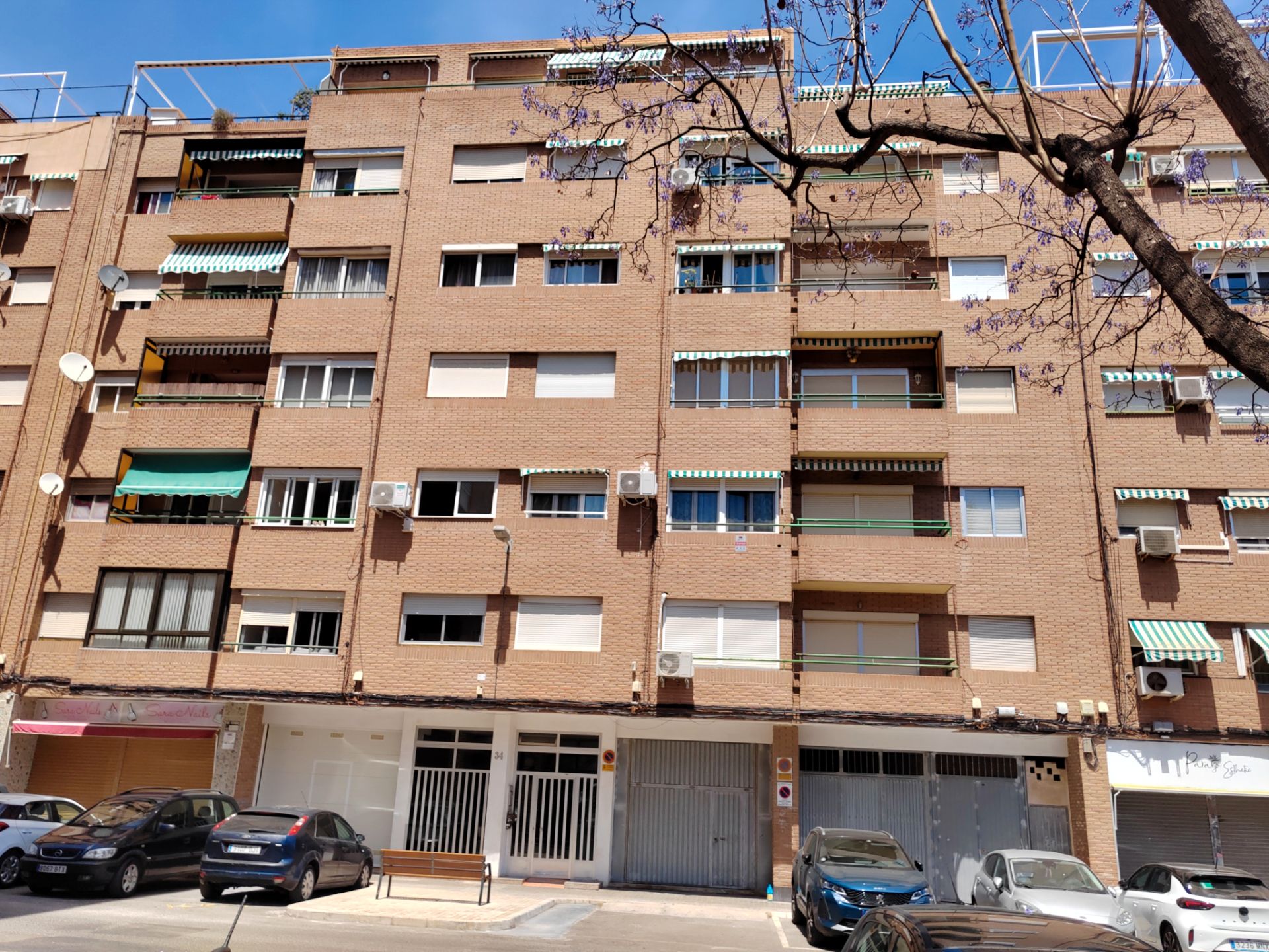 Vista exterior de Pis en venda en Sagunto / Sagunt amb Calefacció, Traster i Moblat