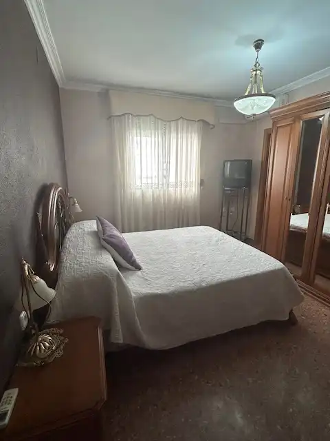 Schlafzimmer von Wohnung zum Verkauf in Corbera mit Abstellraum, Möbliert und Waschmaschine