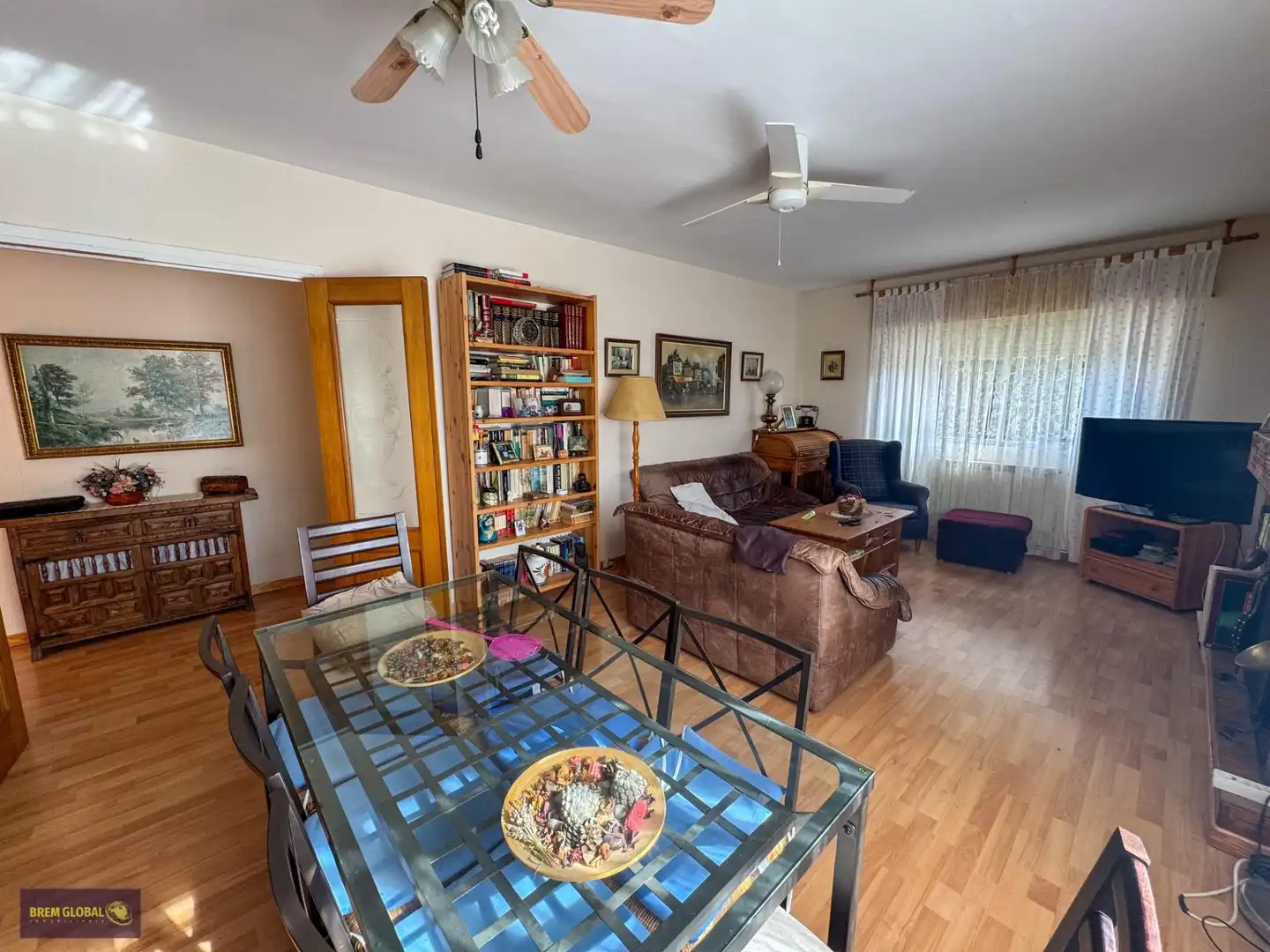 Living room of Houses for sale in La Cabrera  with Private garden, Terrace and Swimming Pool