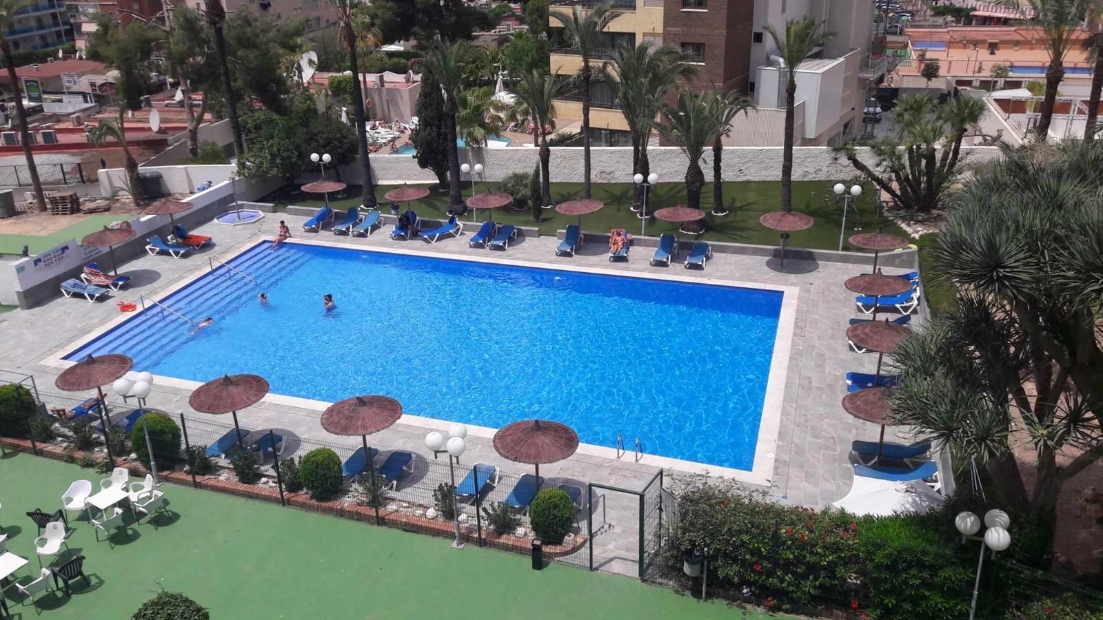 Swimming pool of Study for sale in Benidorm  with Air Conditioner, Heating and Terrace