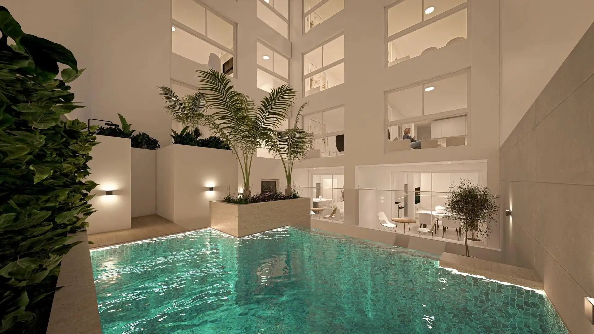 Swimming pool of Attic for sale in Torrevieja  with Air Conditioner, Terrace and Community pool