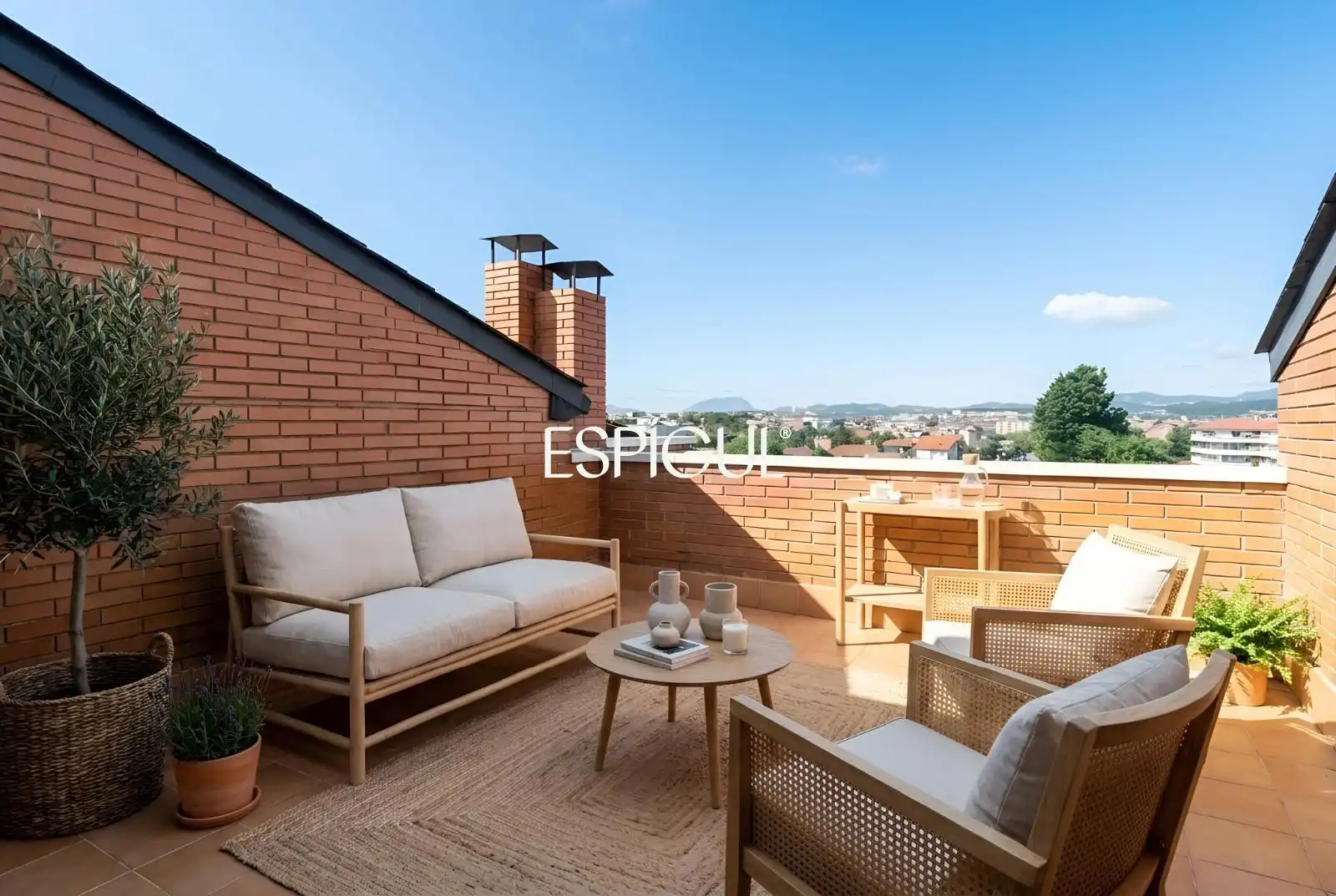 Terraza de Casa adosada en venta en Sant Cugat del Vallès con Aire acondicionado, Calefacción y Terraza