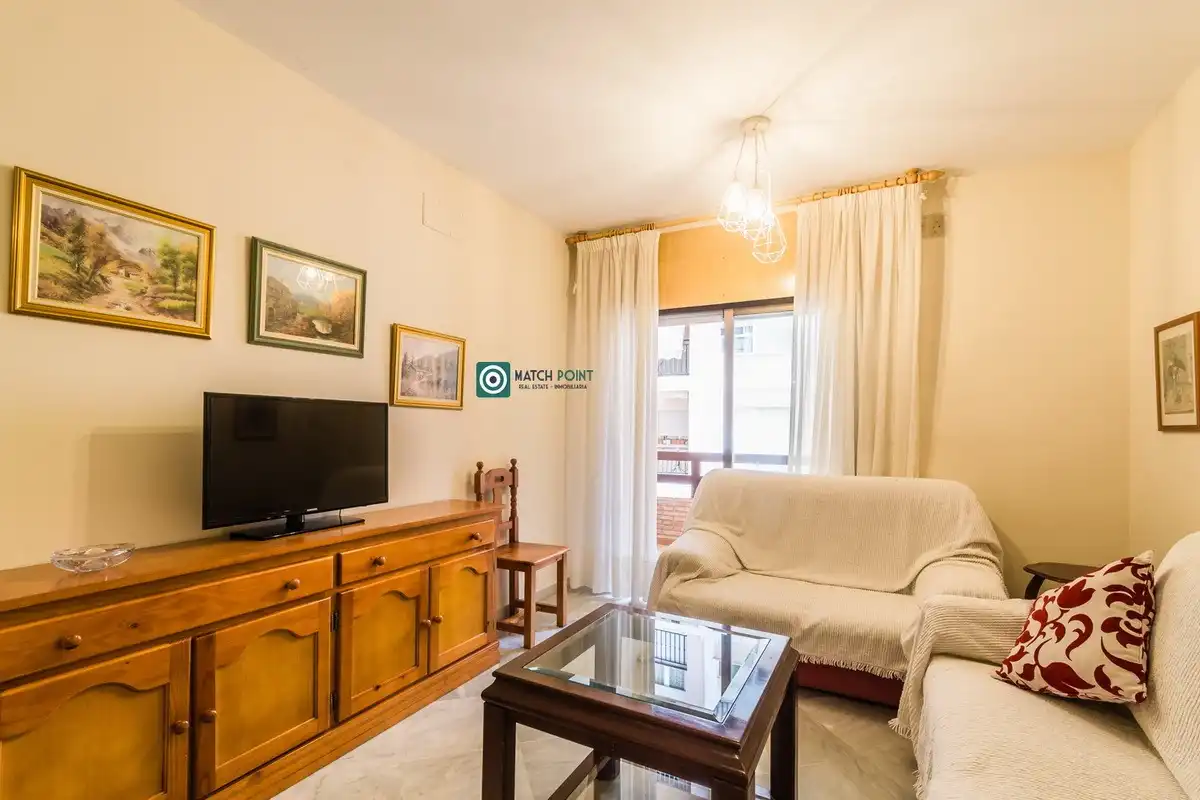 Living room of Flat for rent in Almuñécar  with Terrace, Furnished and Washing machine
