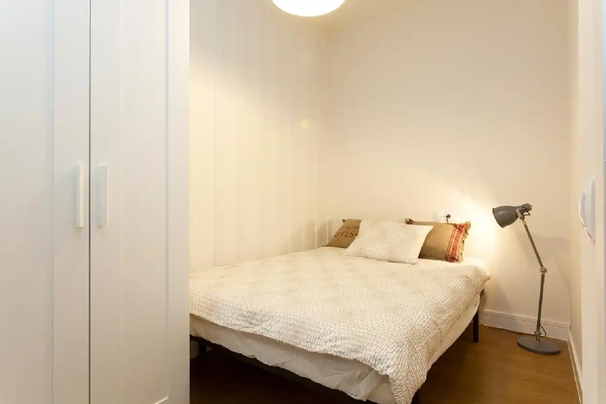 Dormitori de Apartament de lloguer en Albacete amb Aire condicionat, Calefacció i Parquet