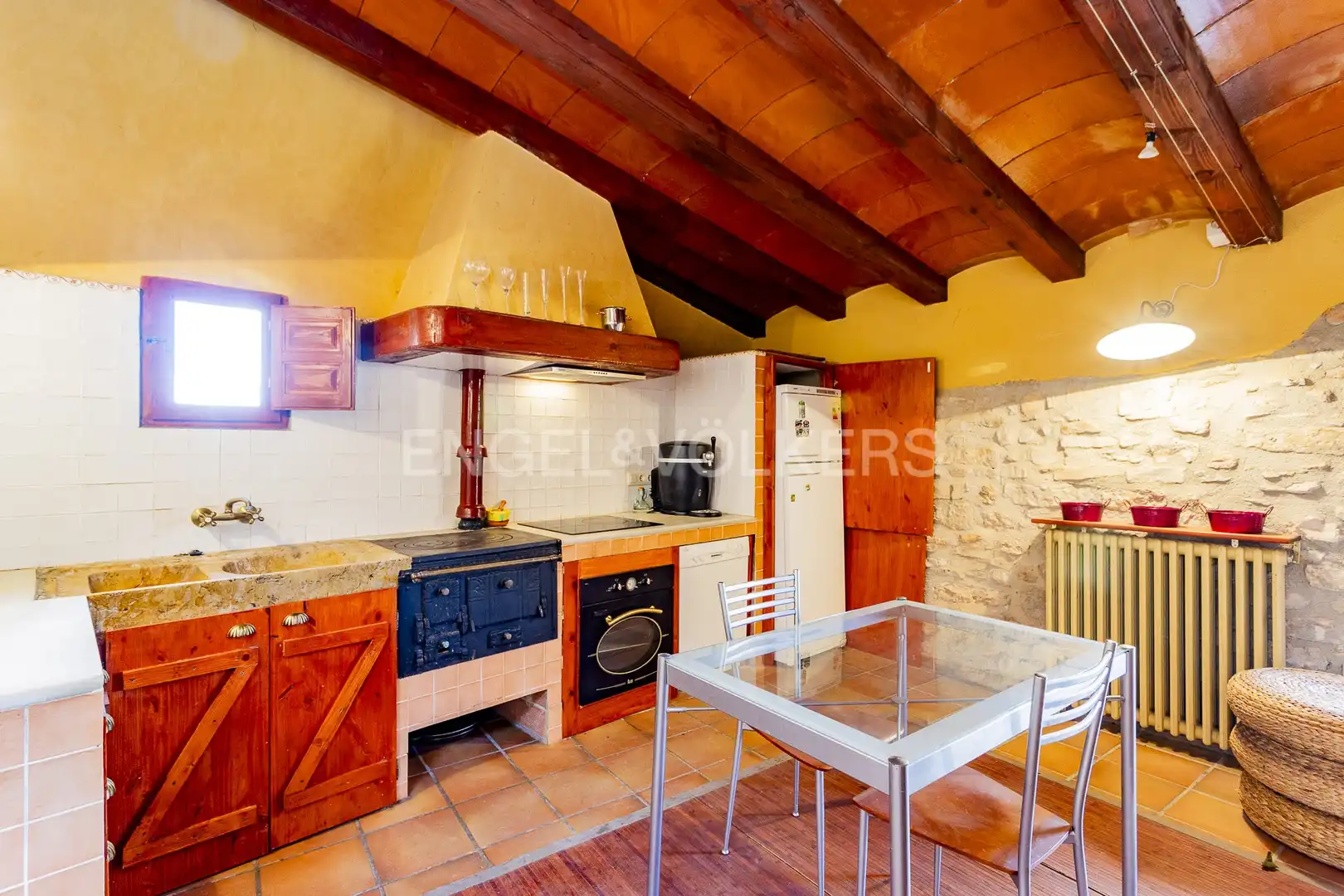 Cocina de Casa o chalet en venta en Bellprat con Calefacción, Parquet y Terraza