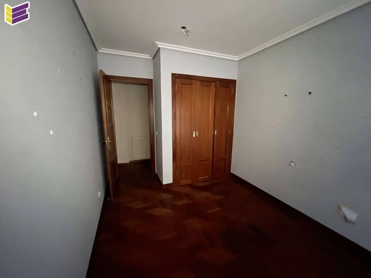 Bedroom of Flat for sale in Vigo   with Heating, Parquet flooring and Terrace