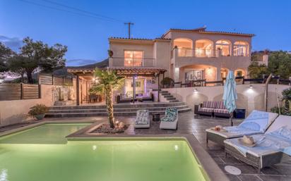 Vista exterior de Casa o xalet en venda en Roses amb Aire condicionat, Jardí privat i Terrassa