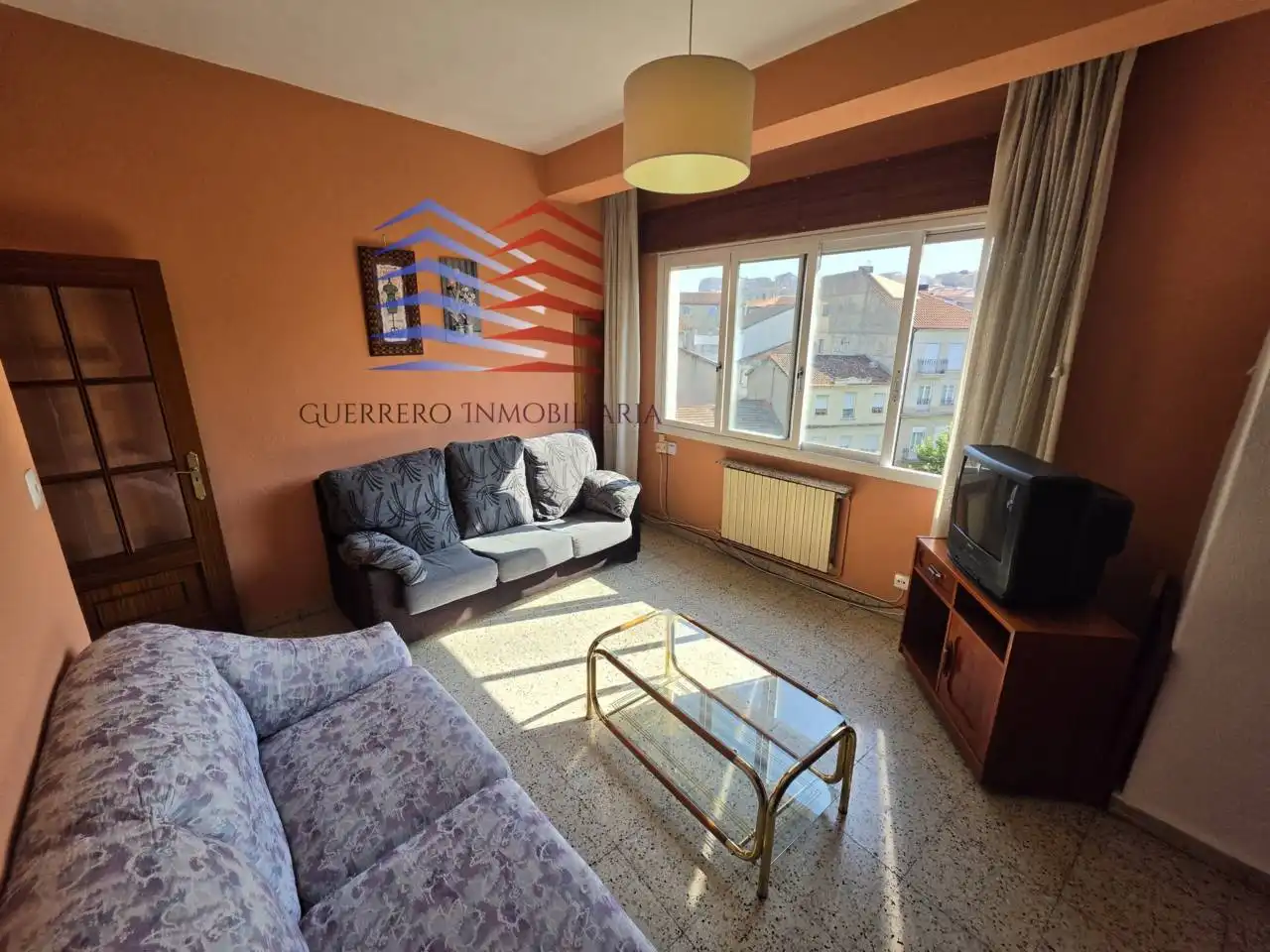 Wohnzimmer von Wohnung zur Miete in Ourense Capital  mit Heizung, Terrasse und Abstellraum