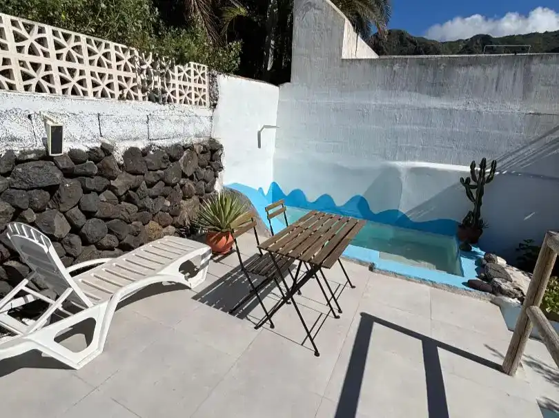 Terrassa de Casa adosada en venda en Los Silos amb Jardí privat, Parquet i Piscina