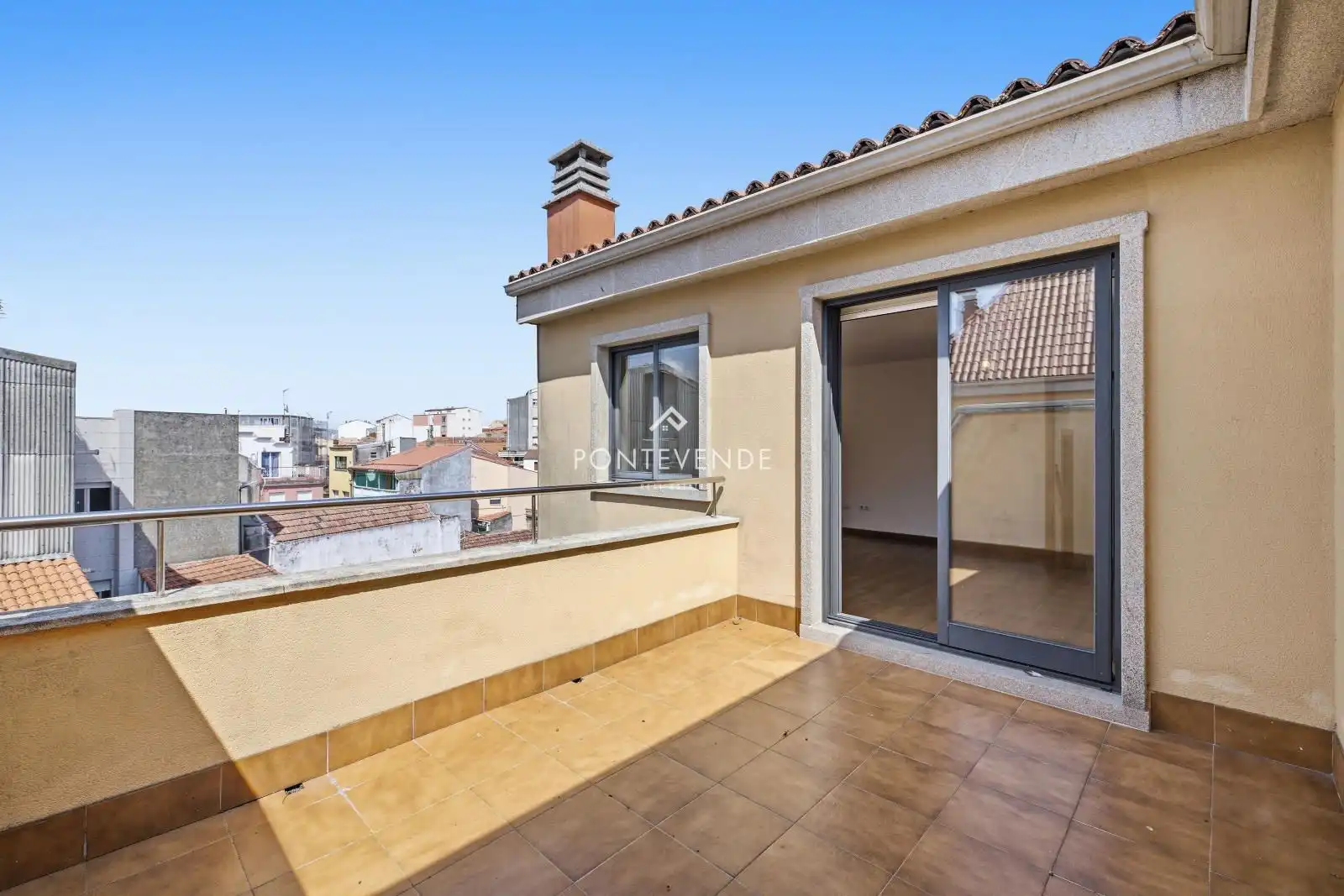 Terrace of Attic for sale in Marín  with Heating, Parquet flooring and Terrace