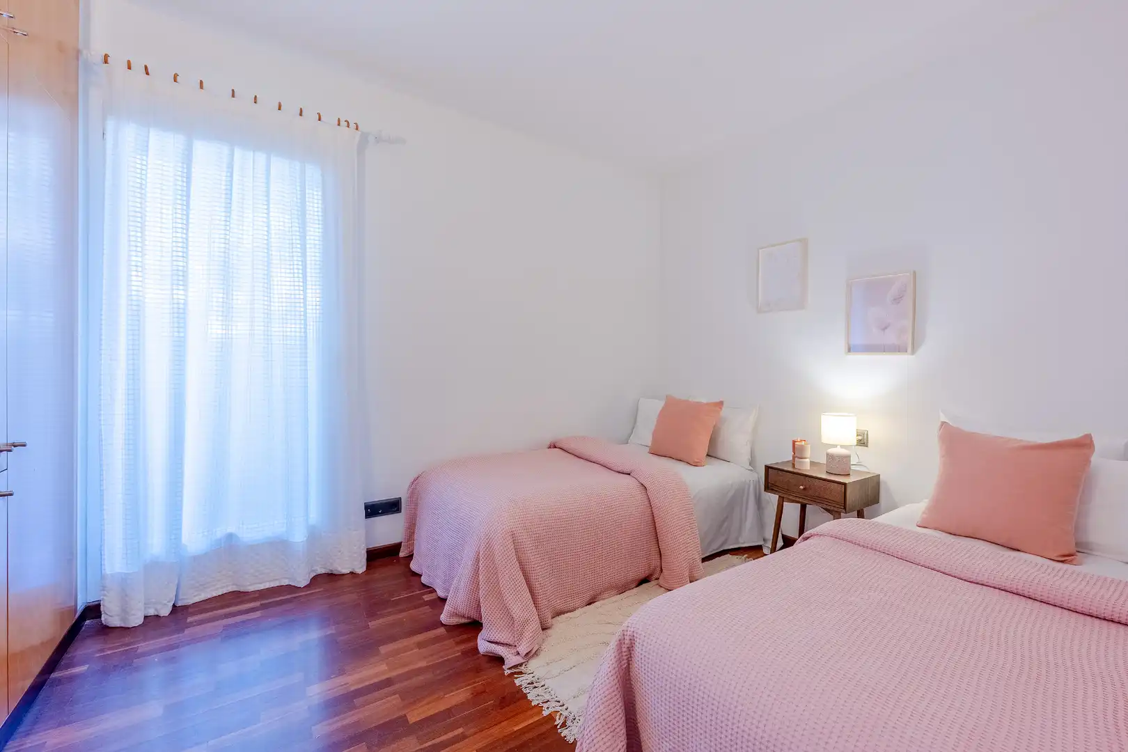 Bedroom of Flat for rent in Sant Andreu de Llavaneres  with Air Conditioner, Heating and Private garden