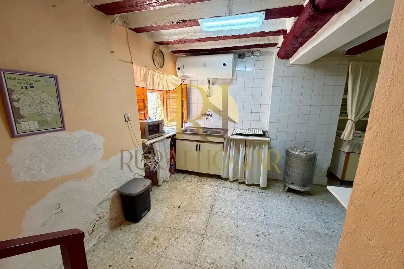 Cocina de Casa o chalet en venta en Tierzo con Trastero y Amueblado