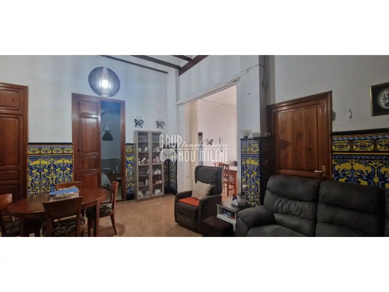 Sala de estar de Casa o chalet en venta en Massanassa con Aire acondicionado, Jardín privado y Terraza