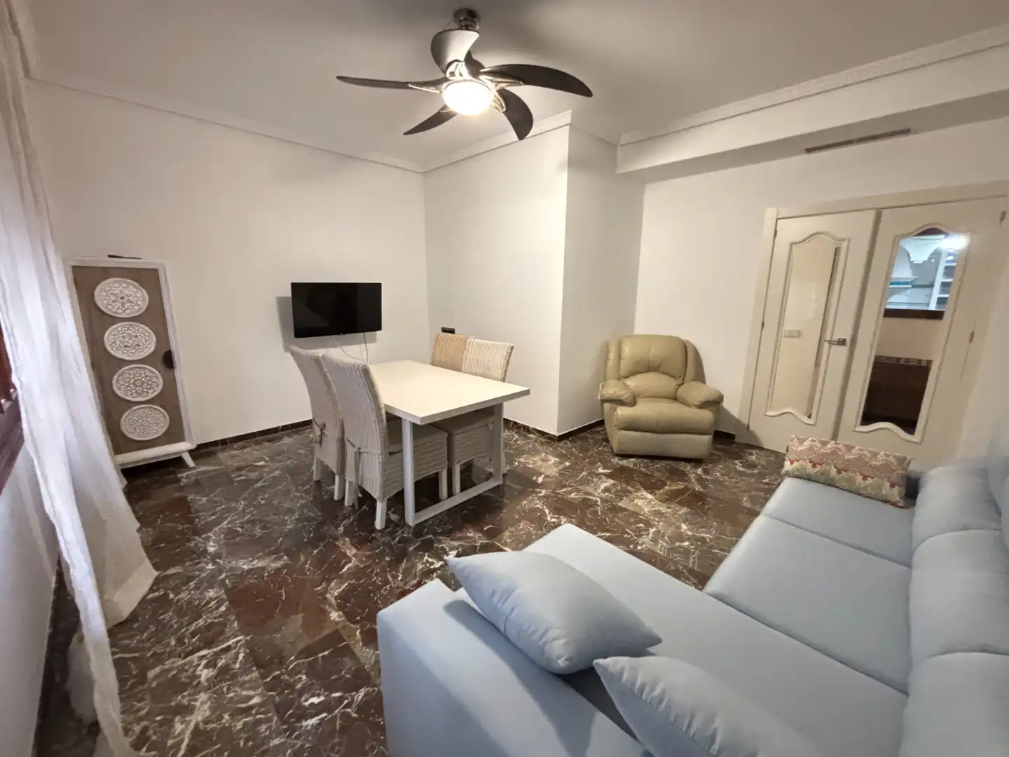 Wohnzimmer von Wohnung zur Miete in Andújar mit Klimaanlage, Heizung und Möbliert