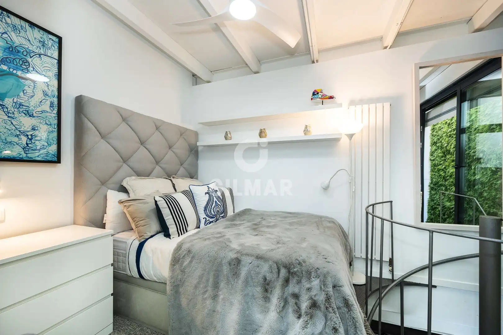Schlafzimmer von Wohnung zum Verkauf in Madrid mit Heizung und Privatgarten