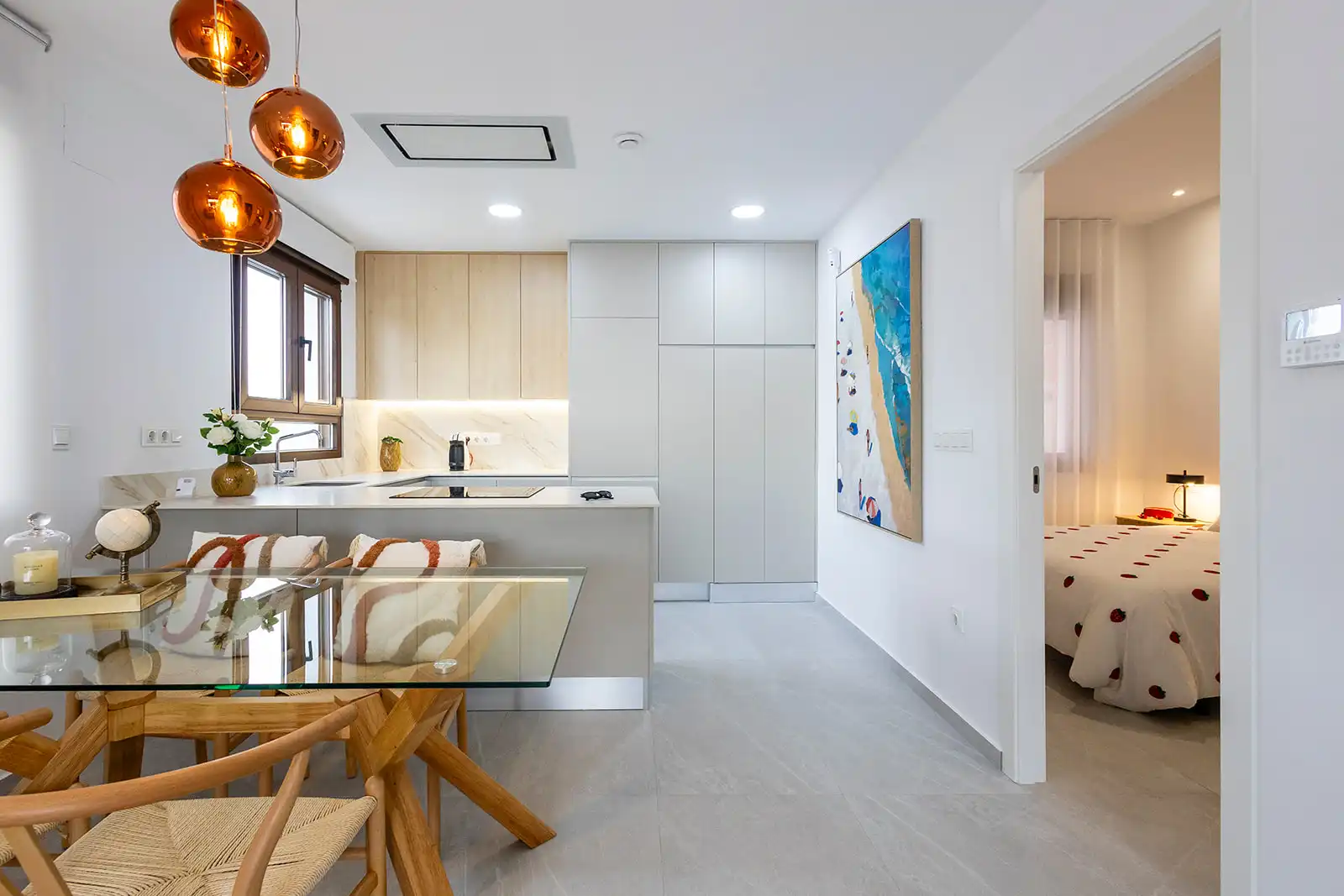 Cocina de Casa adosada en venta en Orihuela con Calefacción y Terraza
