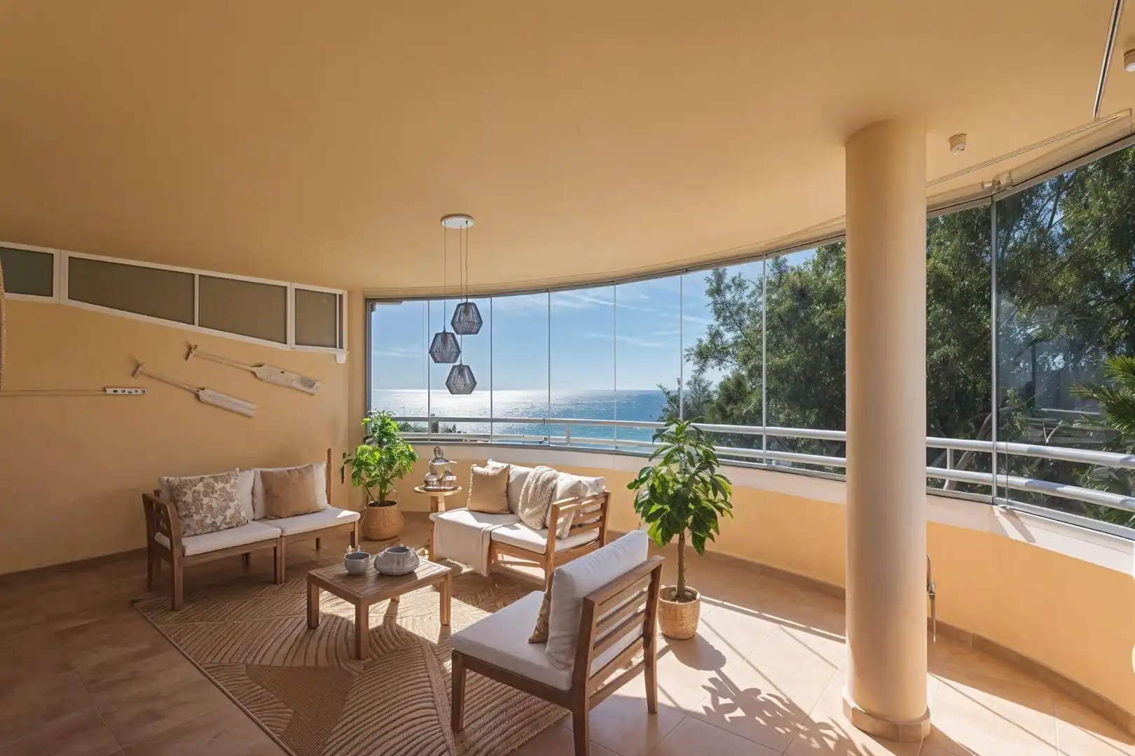 Terrace of Flat for sale in Benalmádena  with Air Conditioner, Terrace and Balcony