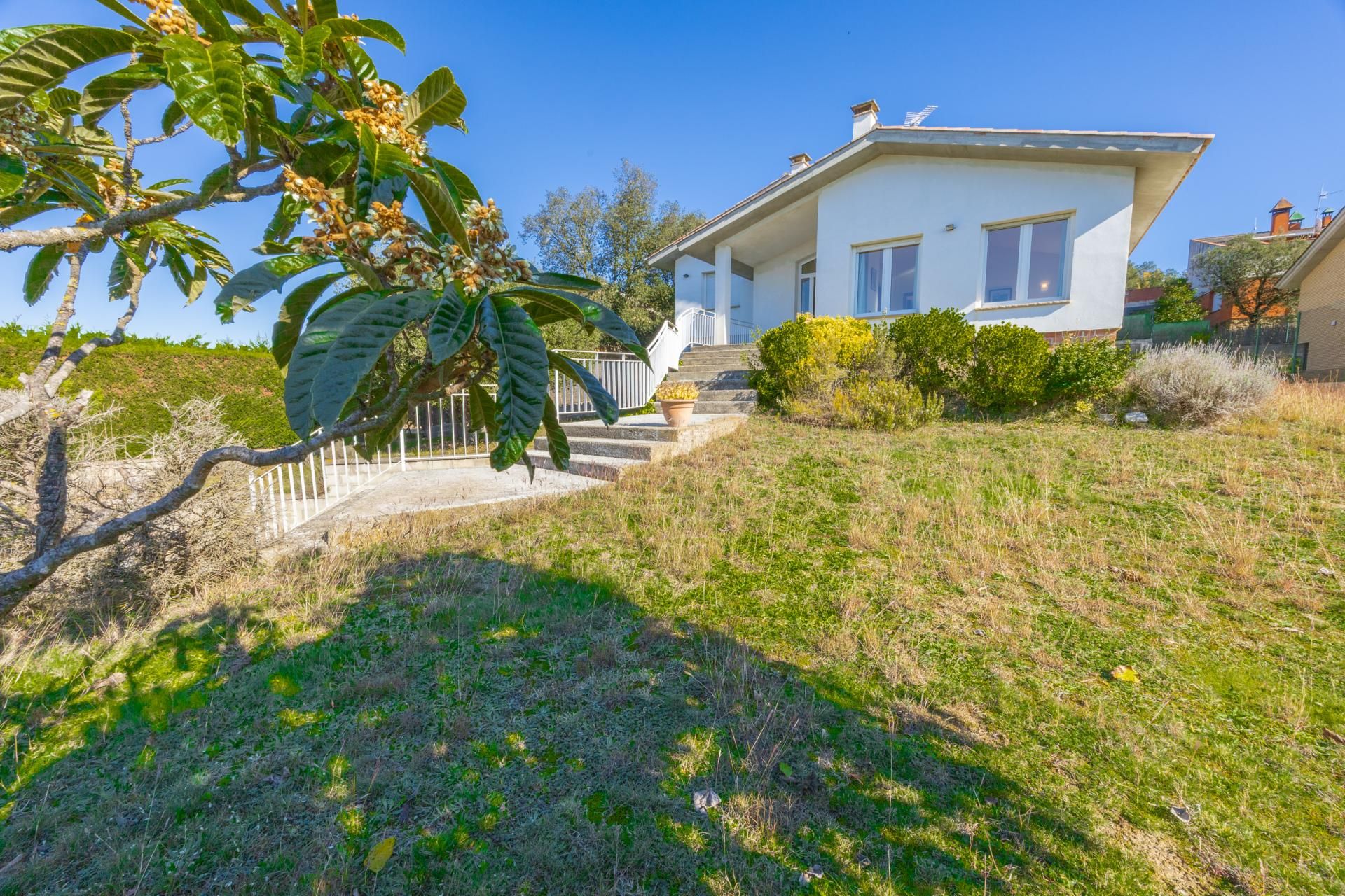 Exterior view of House or chalet for sale in Folgueroles  with Private garden and Terrace