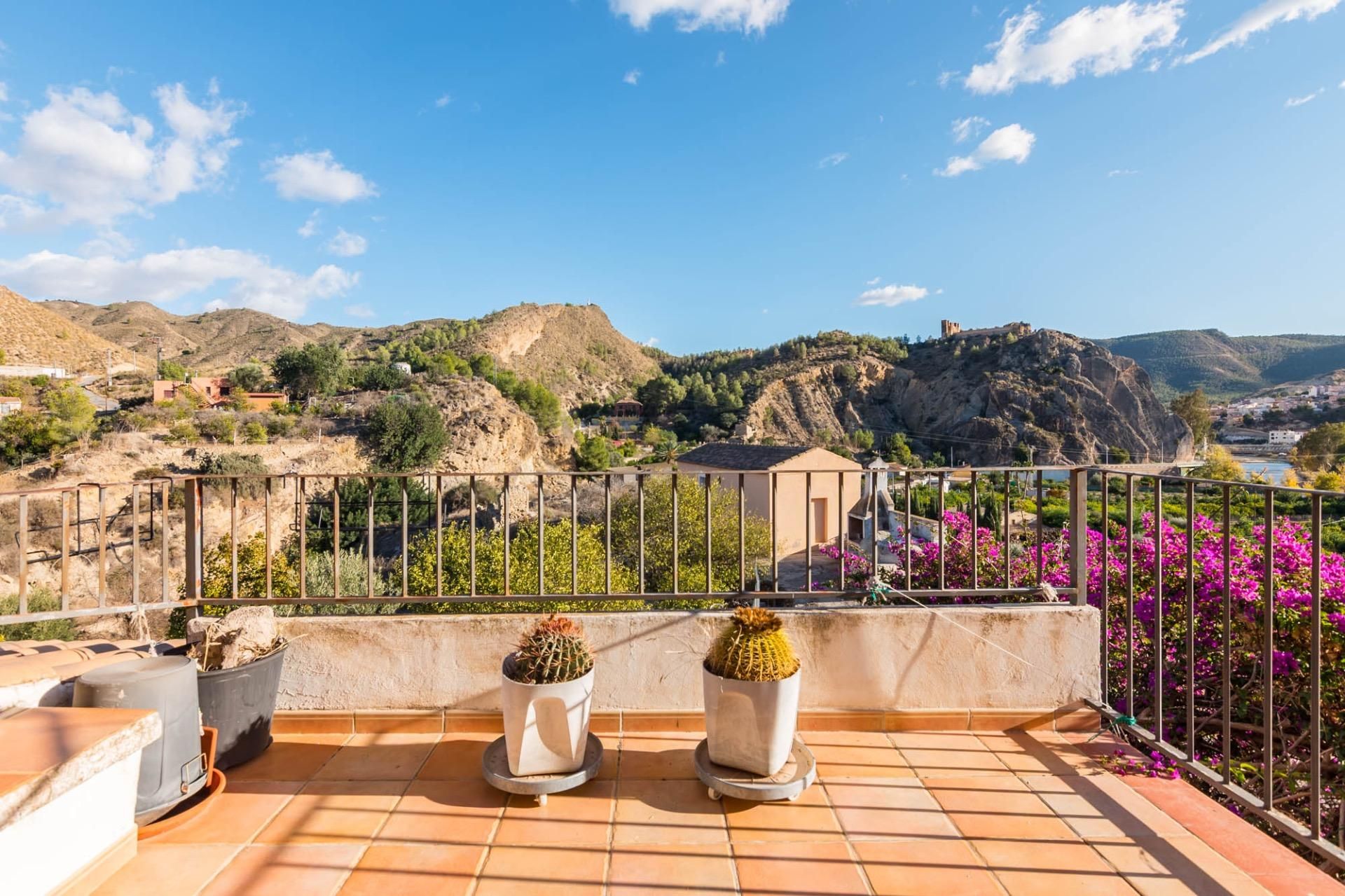 Terrassa de Casa o xalet en venda en Blanca amb Aire condicionat, Jardí privat i Terrassa