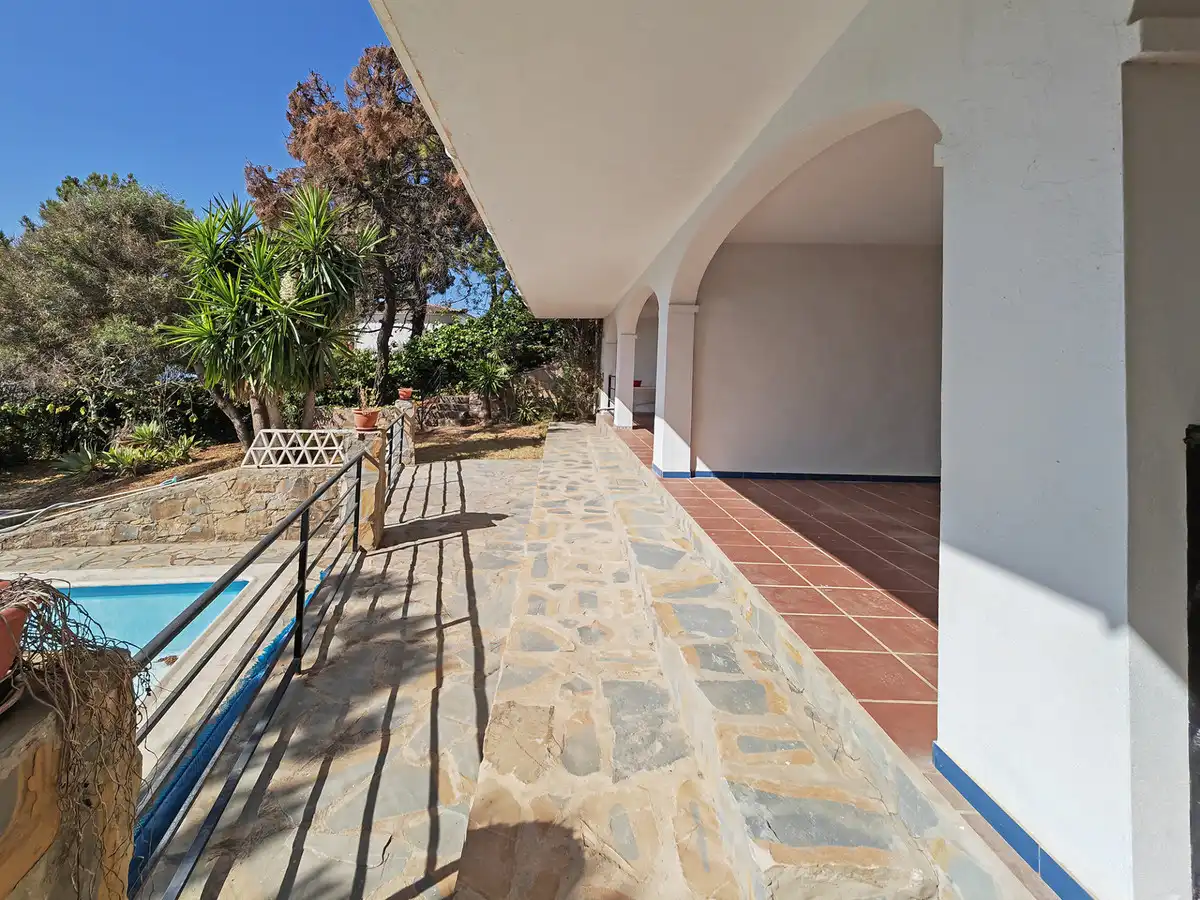 Jardí de Casa o xalet en venda en Estepona amb Aire condicionat, Jardí privat i Terrassa