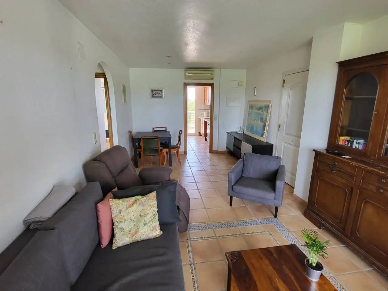 Living room of Flat for sale in San Jorge / Sant Jordi  with Air Conditioner, Heating and Terrace