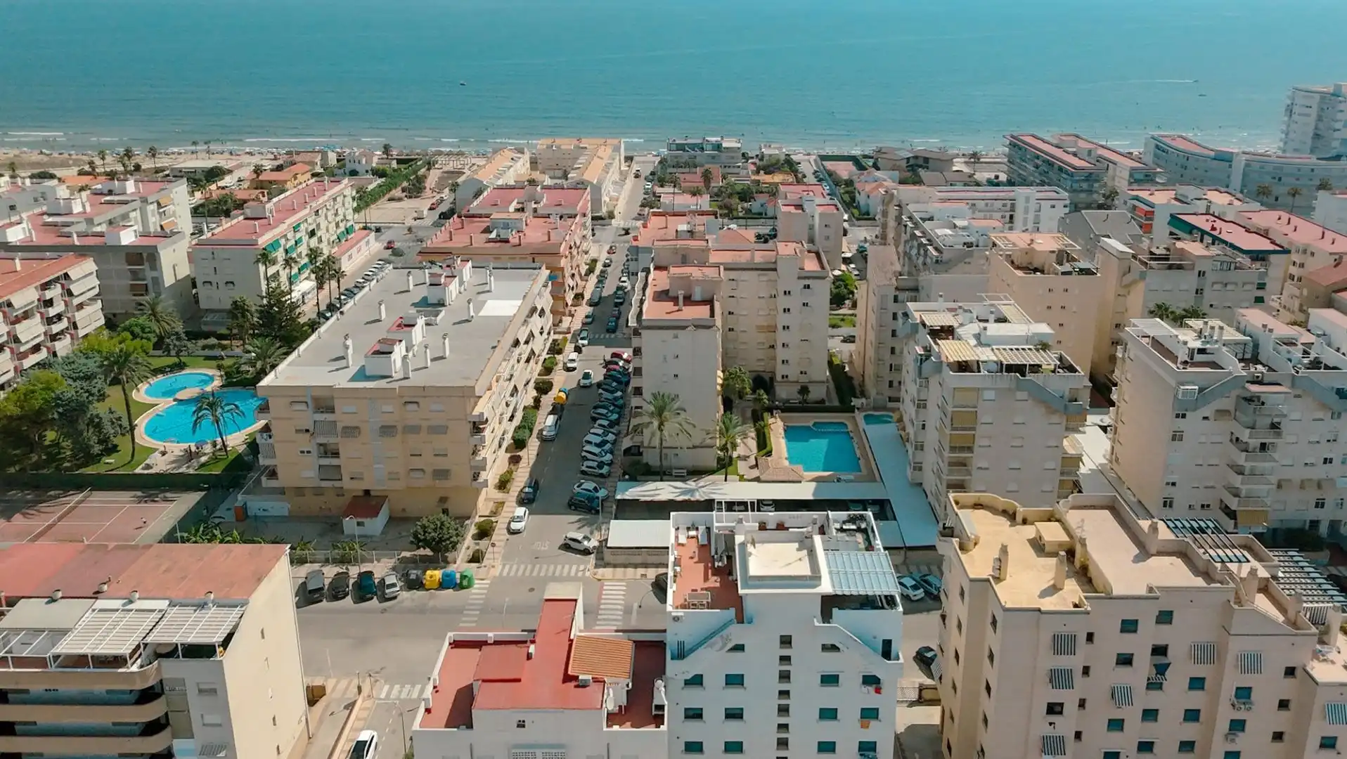 Exterior view of Flat for sale in Daimús  with Air Conditioner, Terrace and Furnished