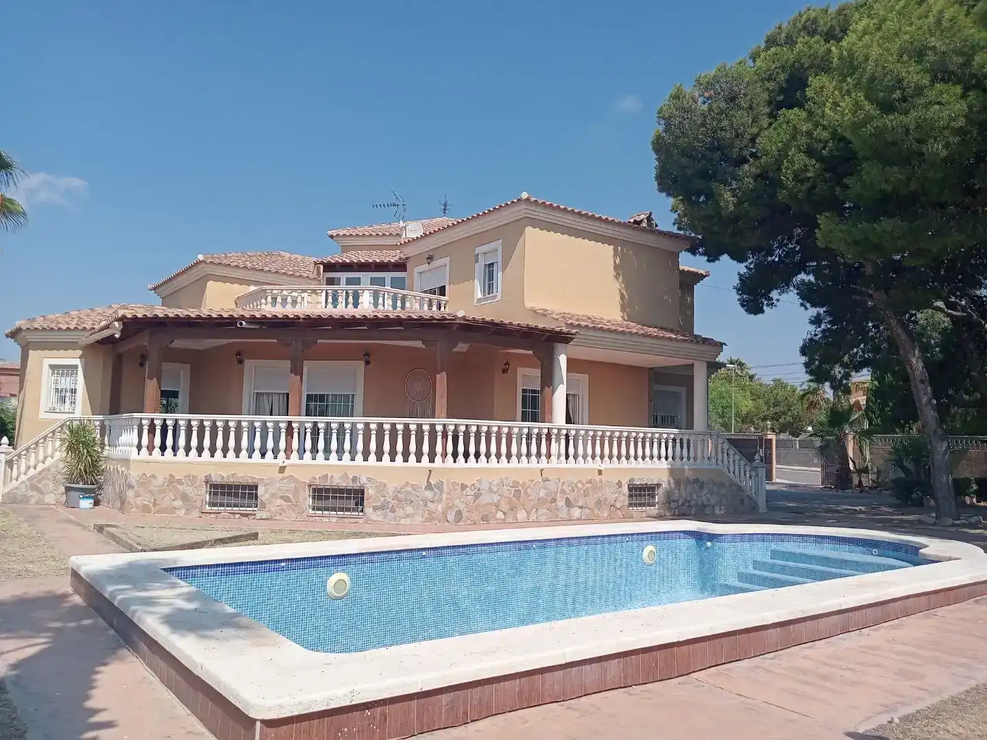 Piscina de Casa o xalet de lloguer en Mutxamel amb Aire condicionat, Jardí privat i Traster