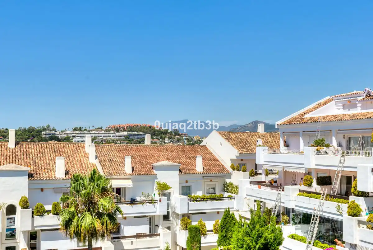 Exterior view of Apartments for sale in Marbella  with Air Conditioner, Alarm and Community pool