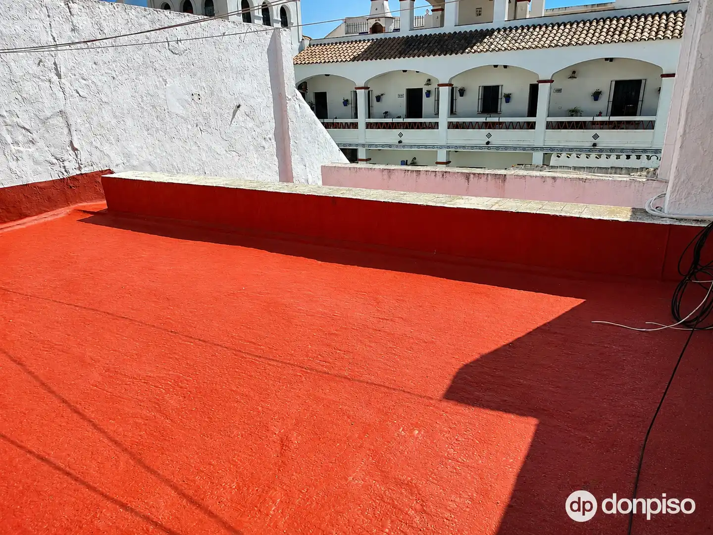 Terrasse von Einfamilien-Reihenhaus zum Verkauf in Ayamonte mit Terrasse