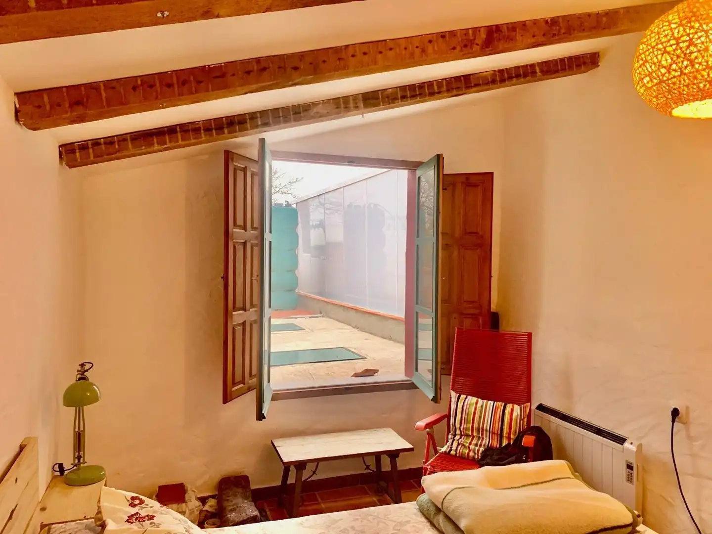 Balcony of Detached homes for sale in Alcaucín  with Terrace, Storage room and Furnished