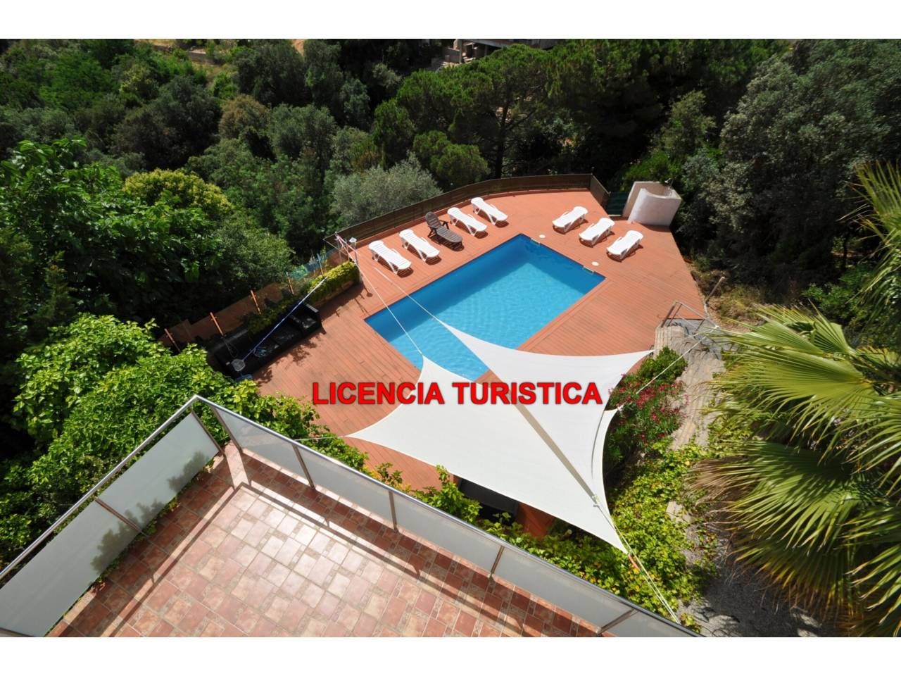 Jardí de Casa o xalet en venda en Lloret de Mar amb Jardí privat, Piscina i Moblat