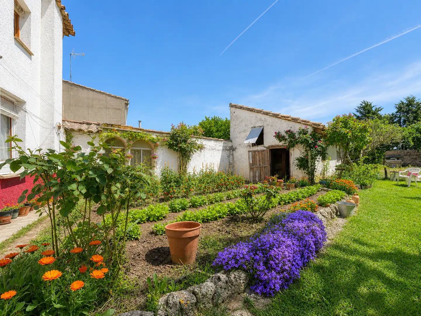 Jardín de Casa o chalet en venta en Padilla de Abajo con Jardín privado y Trastero