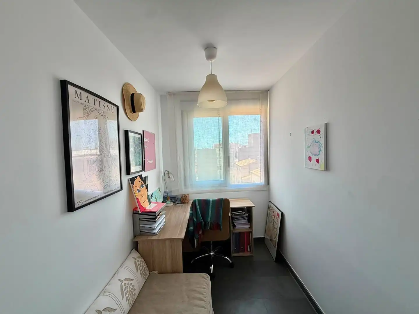 Schlafzimmer von Dachboden zum Verkauf in Alicante / Alacant mit Klimaanlage, Heizung und Terrasse