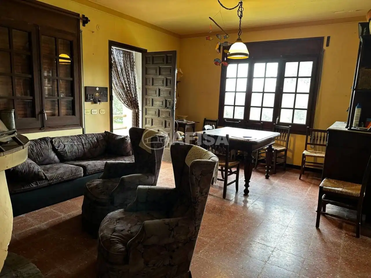Sala de estar de Casa o chalet en venta en Cànoves I Samalús con Jardín privado