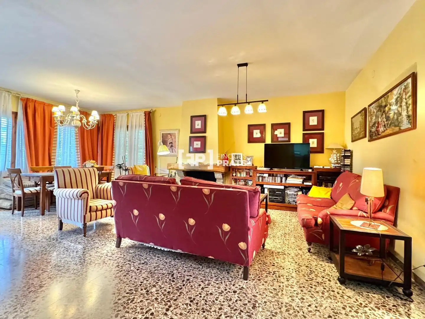 Wohnzimmer von Haus oder Chalet zum Verkauf in Alpicat mit Heizung, Terrasse und Abstellraum