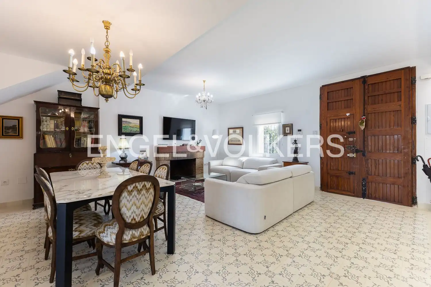 Sala de estar de Casa o chalet en venta en Carcaixent con Aire acondicionado, Calefacción y Jardín privado