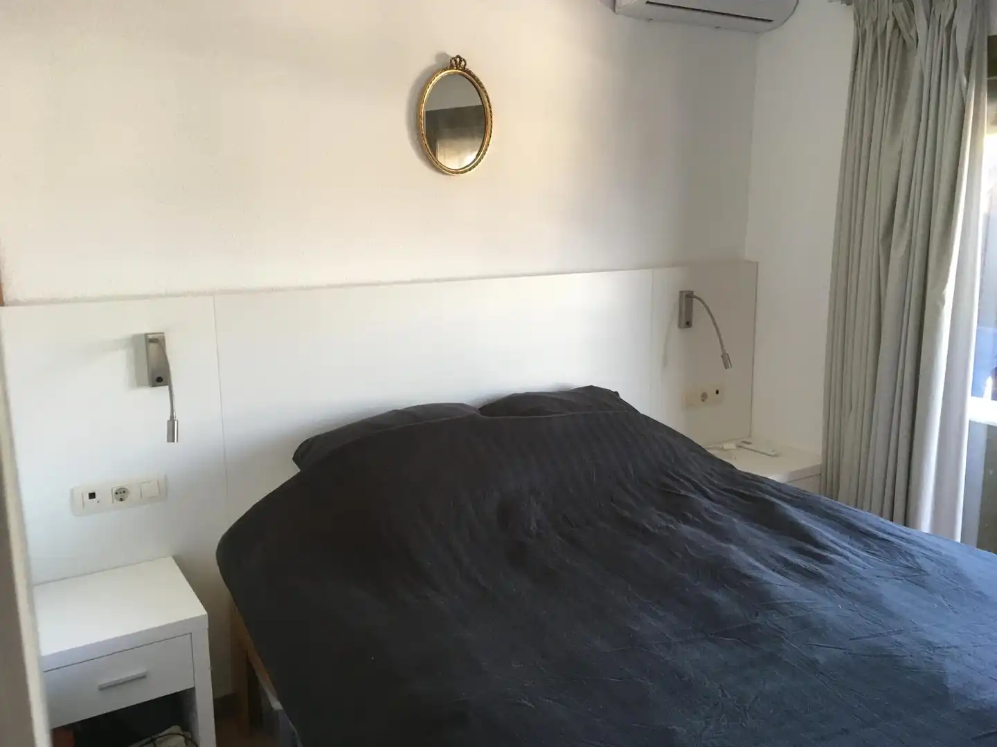 Bedroom of Apartments for sale in Calpe / Calp  with Air Conditioner, Heating and Private garden